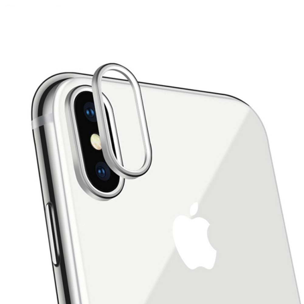 İphone X-xs-xs Max Arka Kamera Koruma Metal Lens