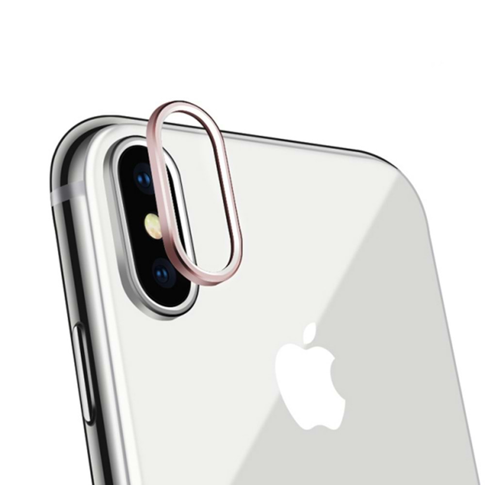 İphone X-xs-xs Max Arka Kamera Koruma Metal Lens