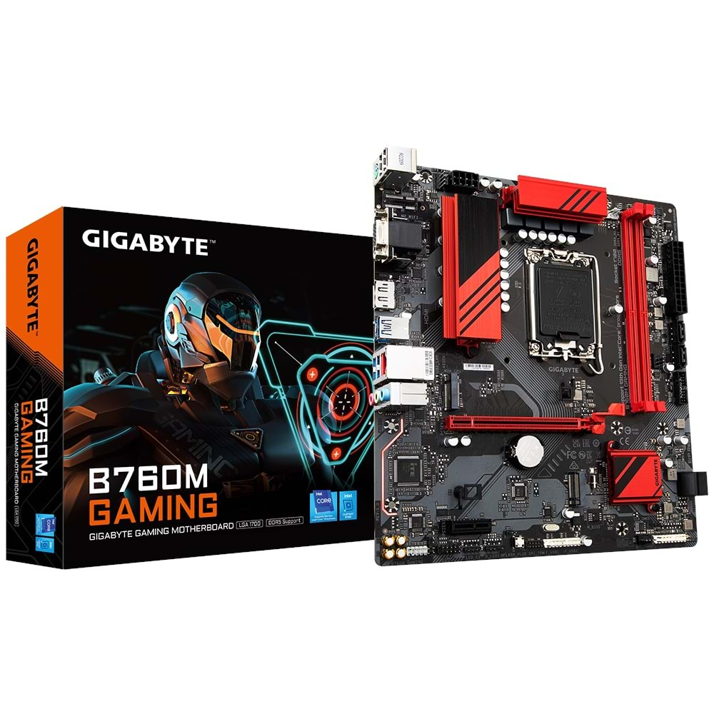 GIGABYTE B760M GAMING X AX DDR5 7600MHZ(OC) HDMI