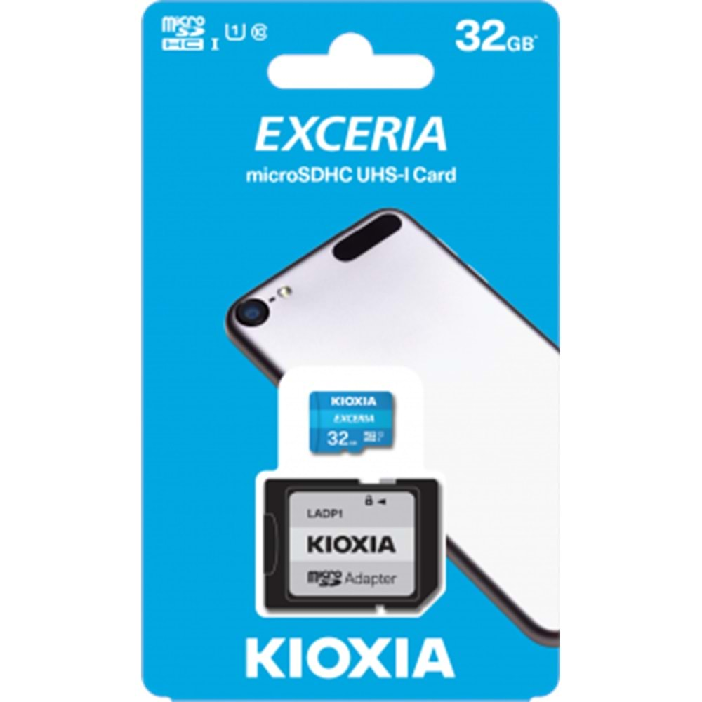 32GB MICRO SDHC C10 100MB/s KIOXIA LMEX1L032GG2