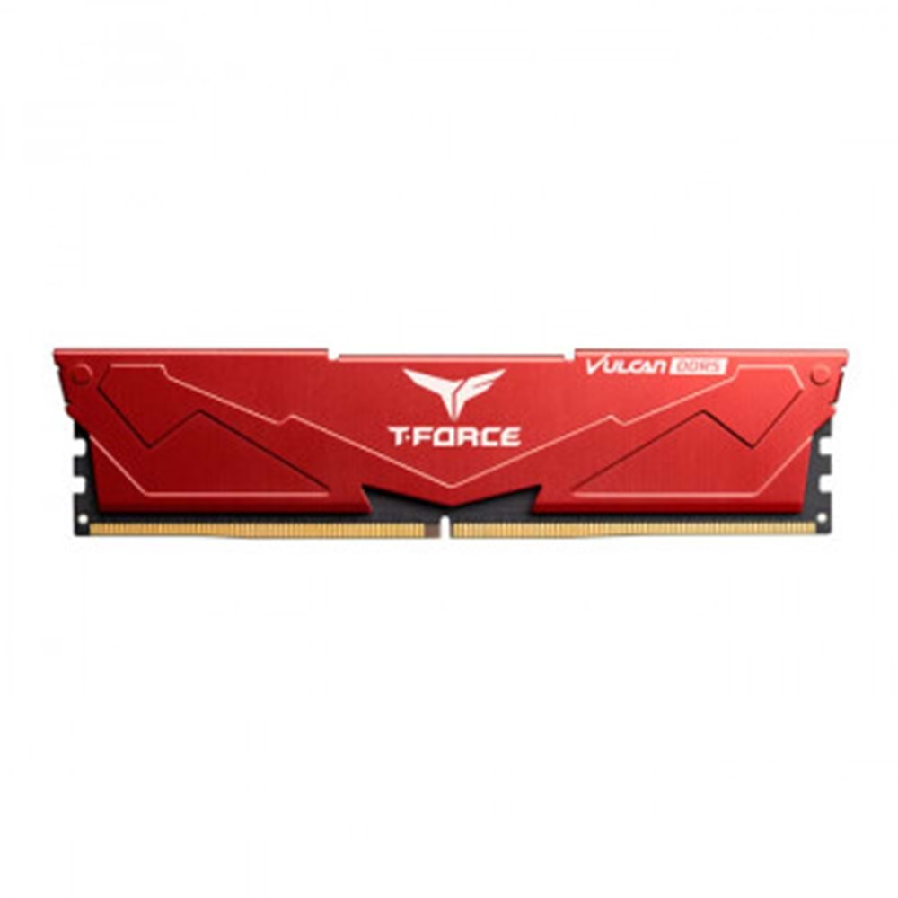 Team T-Force Vulcan Red 32GB(2x16GB) 6000Mhz DDR5 CL38 Gaming Ram (FLRD532G6000HC38ADC01)