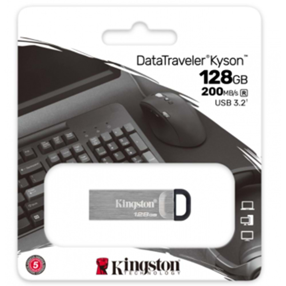 128GB USB3.2 Gen1 DTKN/128GB DT Kyson KINGSTON