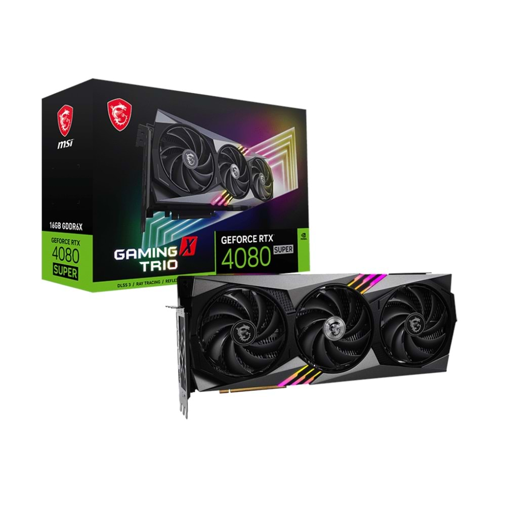 MSI GEFORCE RTX 4080 SUPER 16G GAMING X TRIO