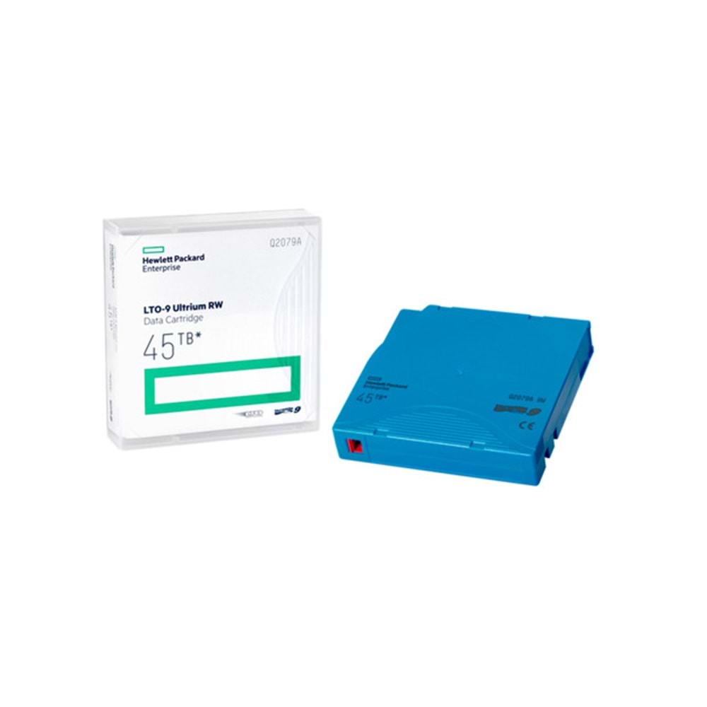 HPE LTO-9 45TB RW Data Cartridge Q2079A