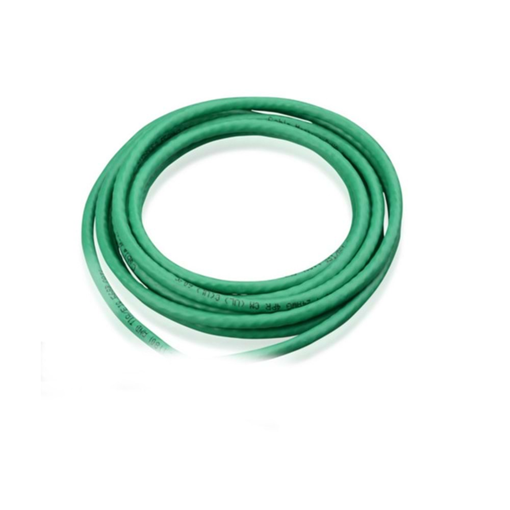 Cat6 UTP Patch Cord LSOH 0,3m Yeşil