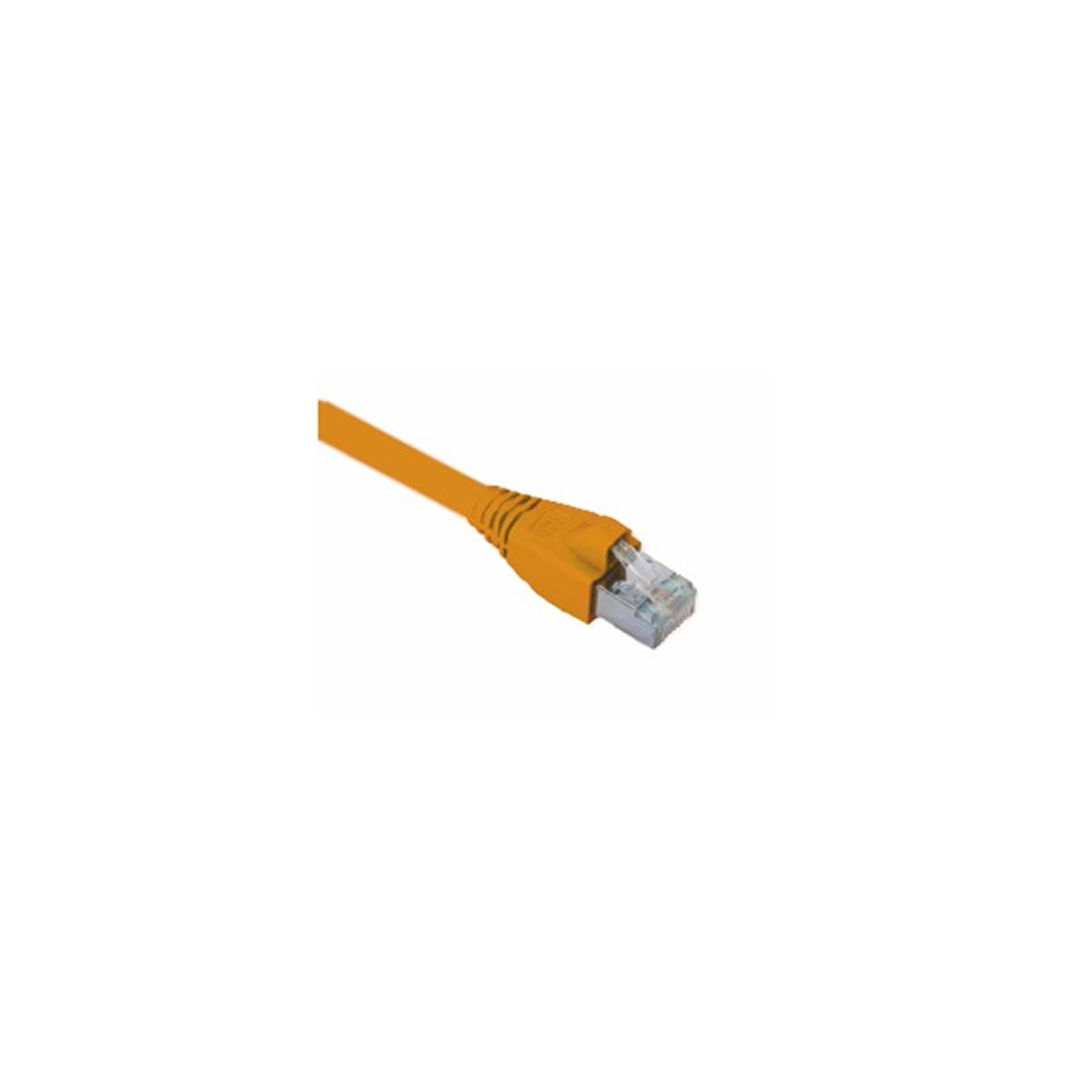 Cat6A S/FTP Patch Cord LSOH 5m Turuncu