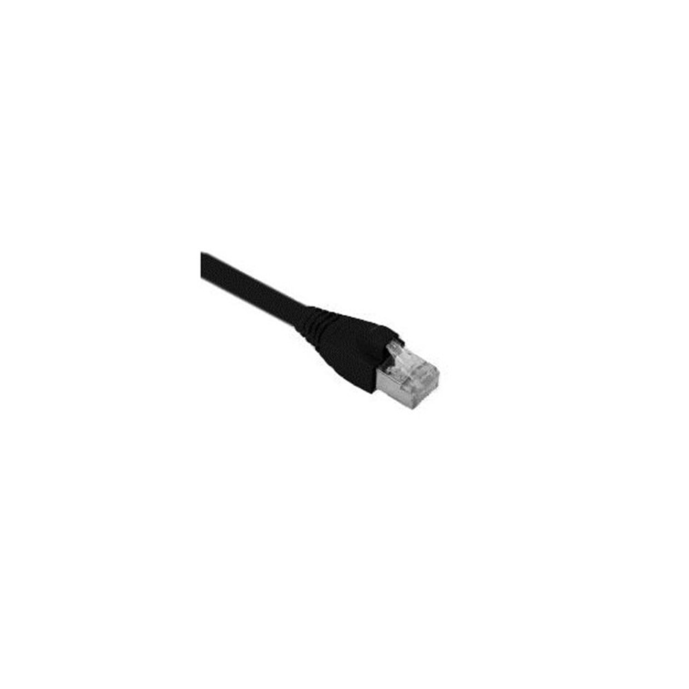 Cat6A S/FTP Patch Cord LSOH 1m Siyah