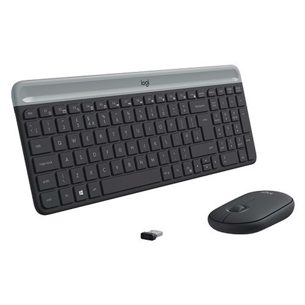 LOGITECH MK470 KABLOSUZ SET USB SİYAH 920-009435