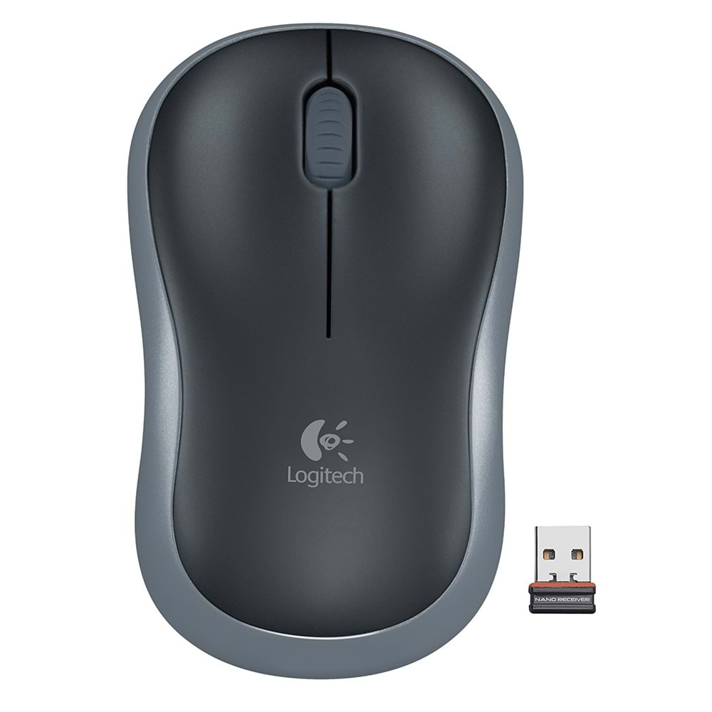 LOGITECH M185 NANO MOUSE KABLOSUZ GRI 910-002235