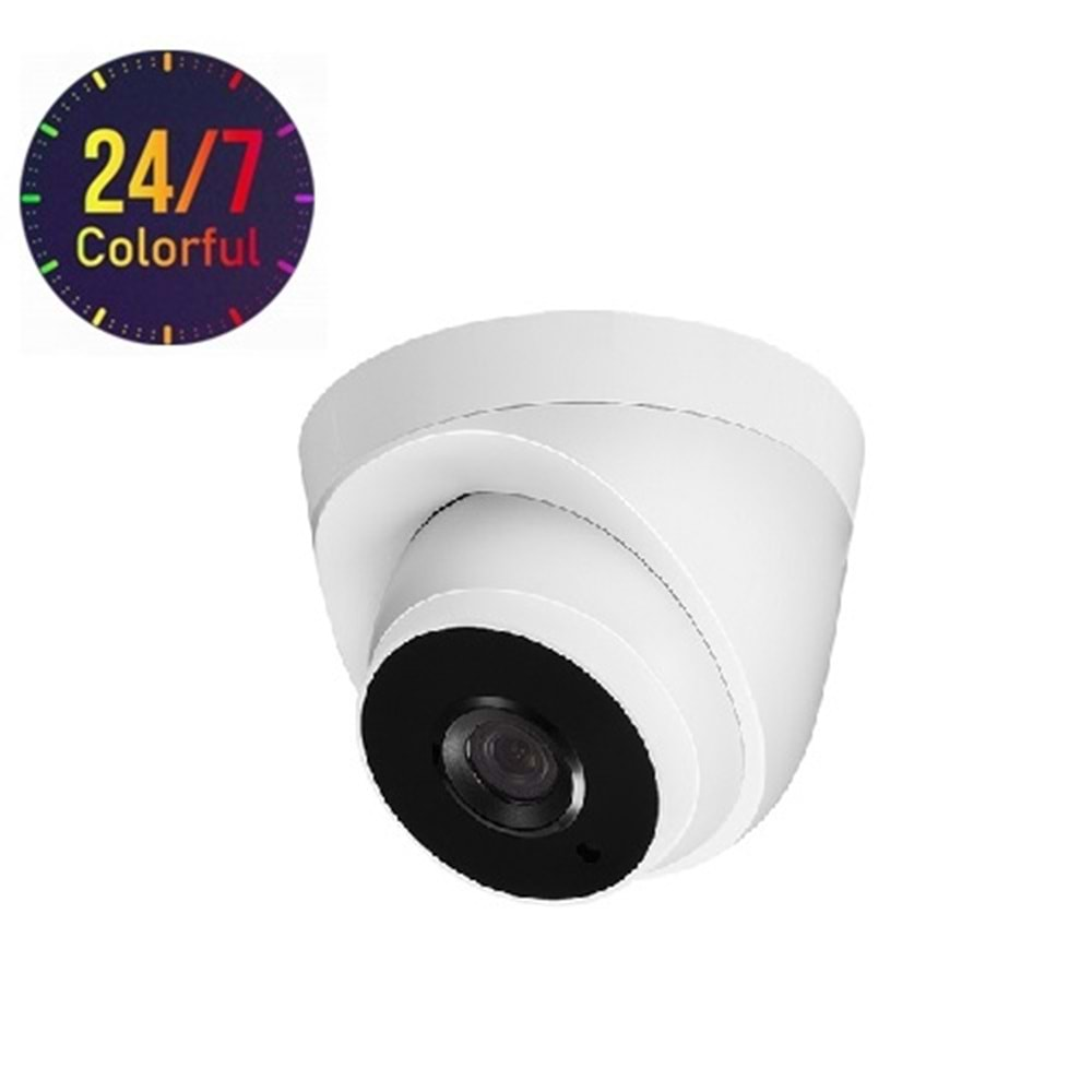 EZCOOL EZ-1105IPS 5 MP 3.6MM COLOR-VU IP DOME KAMERA