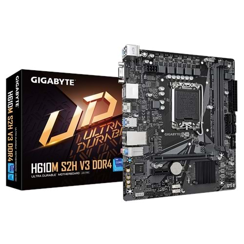 GIGABYTE H610M S2H V3 DDR4 3200MHZ M.2 HDMI 1700P