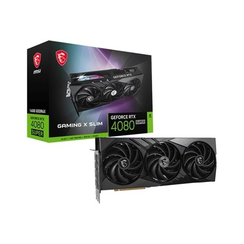 MSI GeForce RTX 4080 SUPER GAMING X SLIM 16G