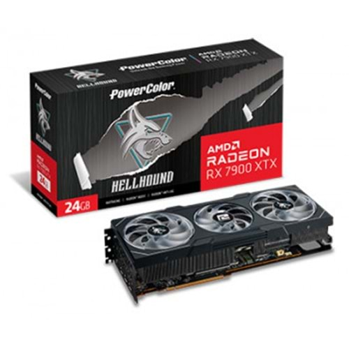 POWERCOLOR HELLHOUND RX7900XTX 24G-L/OC 24GB GDDR6 384Bit