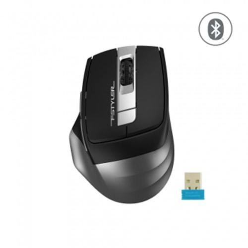 A4 TECH FB35 OPTIK MOUSE BLUETOOTH+NANO USB GRİ