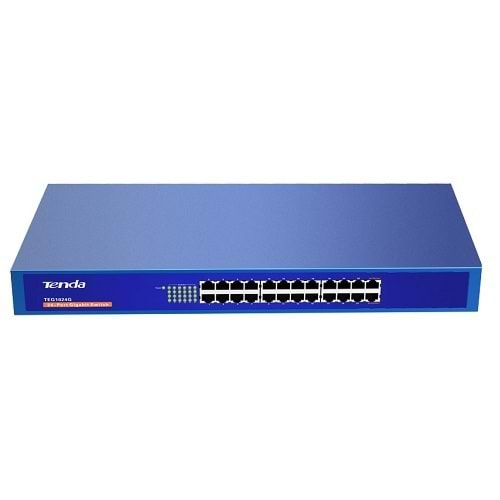 TENDA TEG1024G 24 PORT 10/100/1000 Rack-M SWITCH