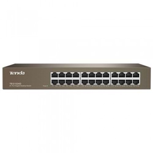 TENDA TEG1024D 24PORT 10/100/1000 YÖNETİLEMEZ SWITCH