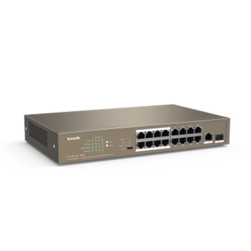 TENDA TEF1118P-16-150W 16PORT 10/100 YÖNETİLEMEZ POE SWITCH