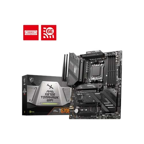 MSI MAG X670E TOMAHAWK WIFI AM5 DDR5 6600MHZ ATX