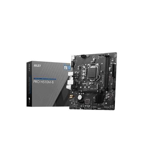 MSI PRO H510M-B 2933MHz DDR4 M.2 USB3.2 mATX 1200p