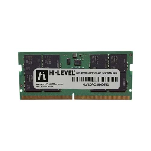 8GB DDR5 4800Mhz SODIMM 1.1V HLV-SOPC38400D5/8G