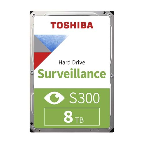 8TB TOSHIBA S300 PRO 256MB 7/24 HDWT380UZSVA