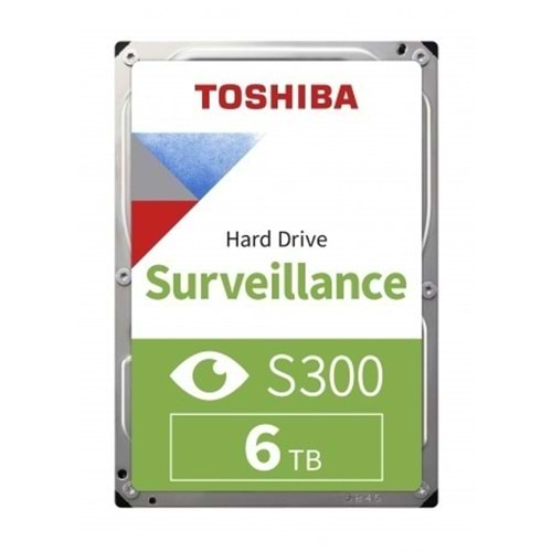 6TB TOSHIBA 5400RPM S300 PRO SATA3 256MB 7/24 HDWT860UZSVA