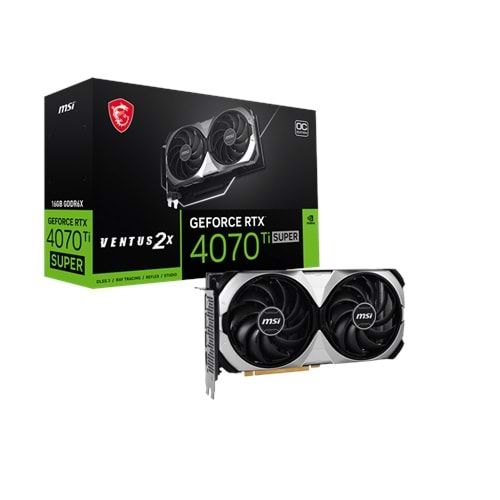 MSI GeForce RTX 4070 Ti SUPER Ventus 2X OC 16G