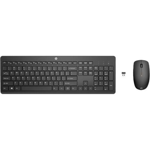 HP 235 KABLOSUZ KLAVYE & MOUSE SET SİYAH 1Y4D0AA