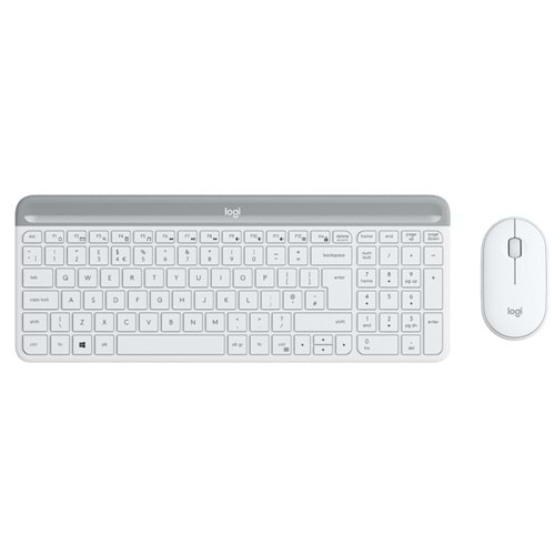 LOGITECH MK470 KABLOSUZ KLAVYE & MOUSE SETİ BEYAZ 920-009436