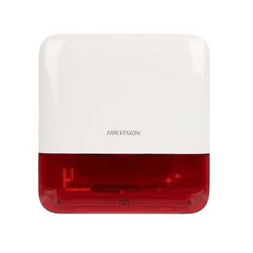 HIKVISION DS-PS1-E-WE HARİCİ TİP KABLOSUZ ALARM SİRENİ (KIRMIZI)