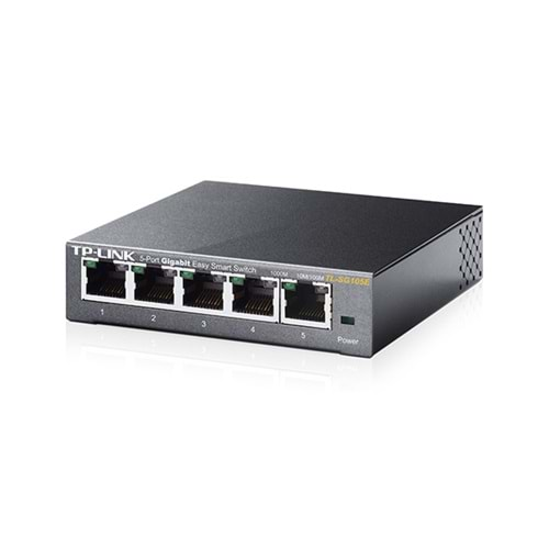 TP-LINK TL-SG105E 5PORT 10/100/1000 YÖNETİLEBİLİR SWITCH