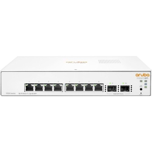 HPE ARUBA JL680A 1930-8G 8PORT 10/100/1000 YÖNETİLEBİLİR SWITCH