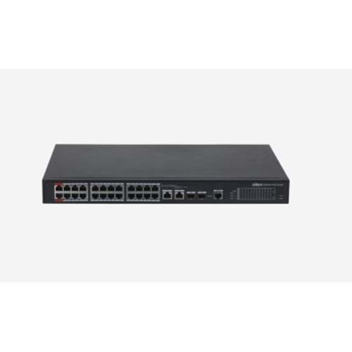 DAHUA PFS4226-24ET-240 24 PORT 24XFE-2GE-2SFP 240W YÖNETİLEBİLİR POE SWİTCH