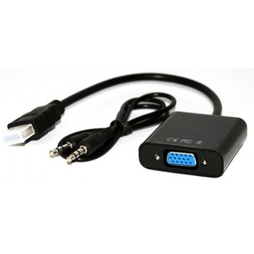 BEEK BA-HA-HD15-1 HDMI TO VGA ÇEVİRİCİ ADAPTÖR