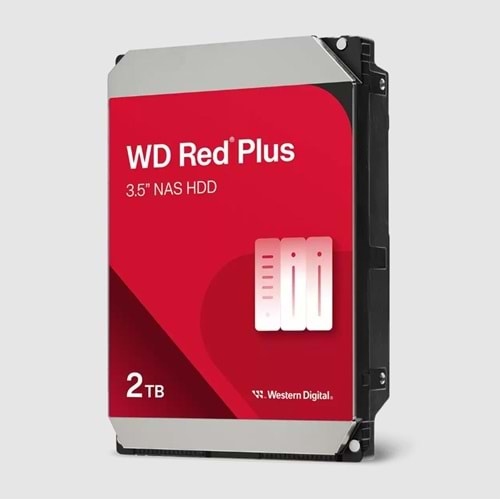 2TB WD RED PLUS SATA 5400RPM 64MB WD20EFPX