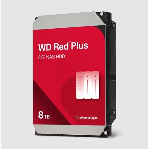 8TB WD RED PLUS SATA3 5640RPM 256MB WD80EFPX