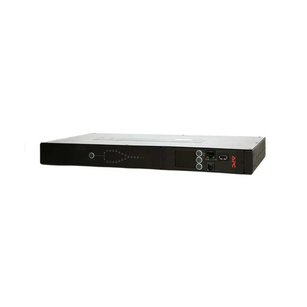 Rack ATS 230V 16A C20 Giriş 8 C13 ve 1 C19 Çıkış