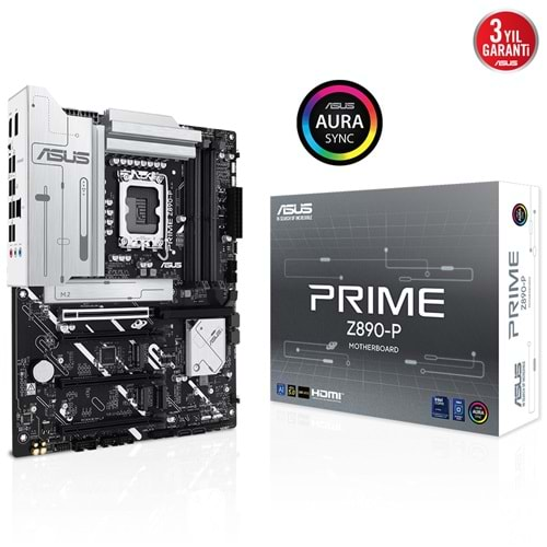 ASUS PRIME Z890-P DDR5 4XM2 USB3.2 RGB LAN ATX