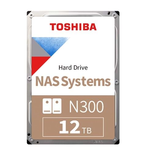 12TB TOSHIBA N300 7200RPM SATA 256MB HDWG21CUZSVA