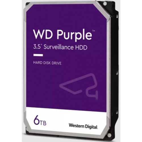 6TB WD Purple SATA 6Gb/s 256MB DV 7x24 WD64PURZ